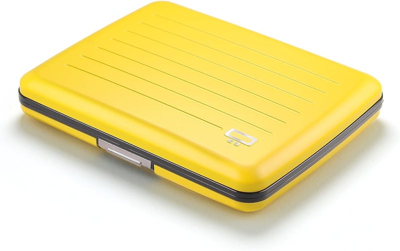 ÖGON -DESIGNS- Aluminum wallet, Large capacity with metal lock, RFID Protection against fraud and demagnetization, Smart Case OSLO Large model - Image 1